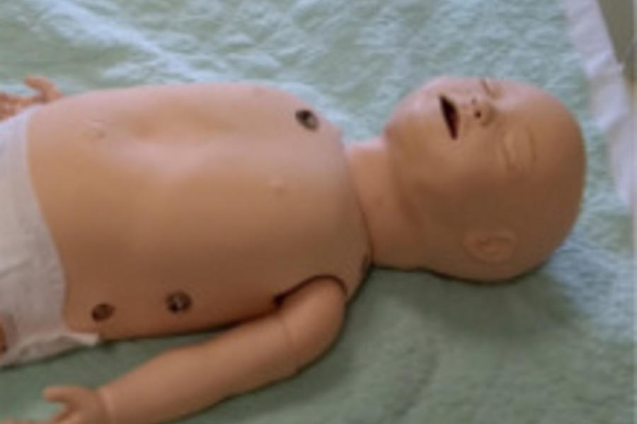 Sim baby manikin