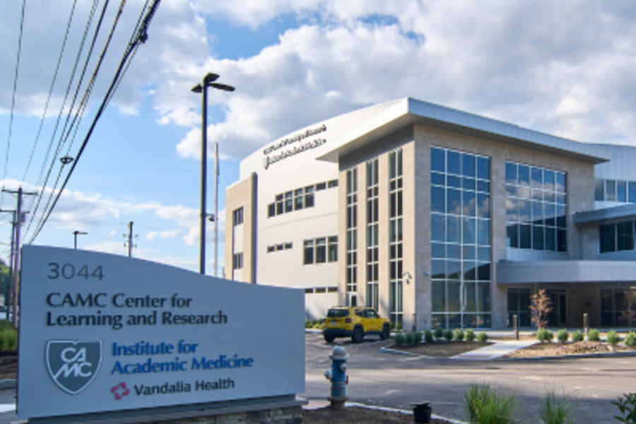 Exterior of the CAMC Center for Learning and Research
