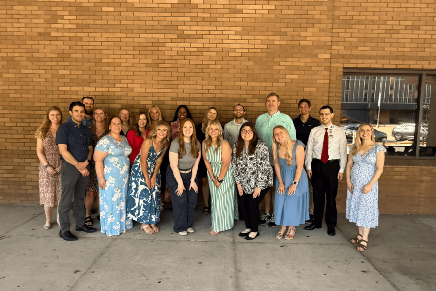 Pharmacy residents in group photo