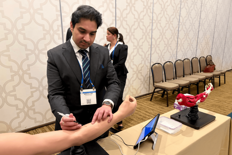 Abdullah Khalid, Neurology Resident, at ACNS 2026