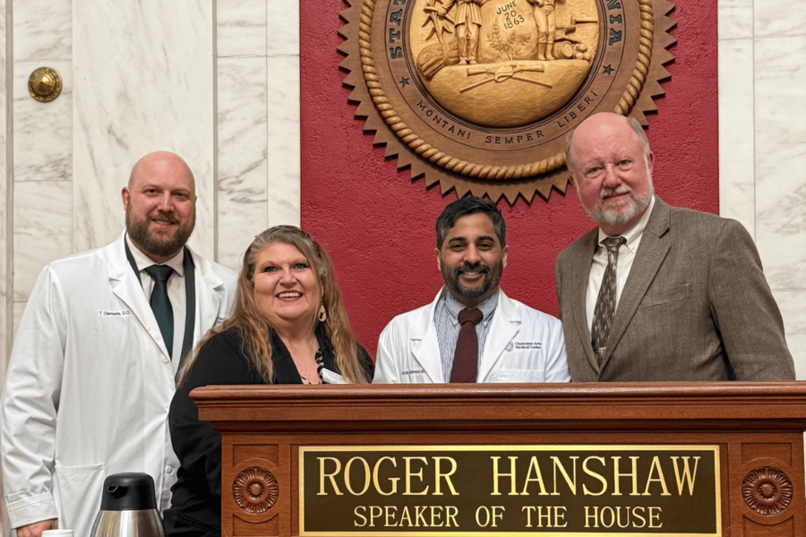 Vandalia Health CAMC GVMC Family Medicine residents attended Rural Health Day at the West Virginia State Capitol. They joined advocates and partners, including leaders from the West Virginia School of Osteopathic Medicine, to educate policymakers on key rural health priorities.