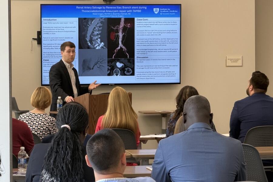 Research Day presenter