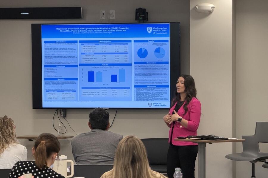 Research Day presenter