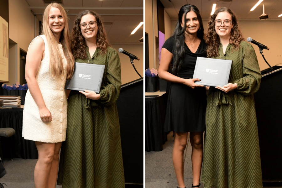 Graduation celebration photo