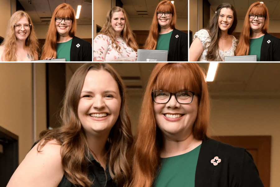 Graduation celebration photo