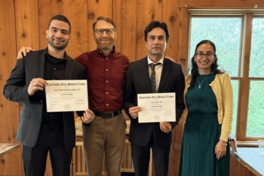 Graduation celebration photo