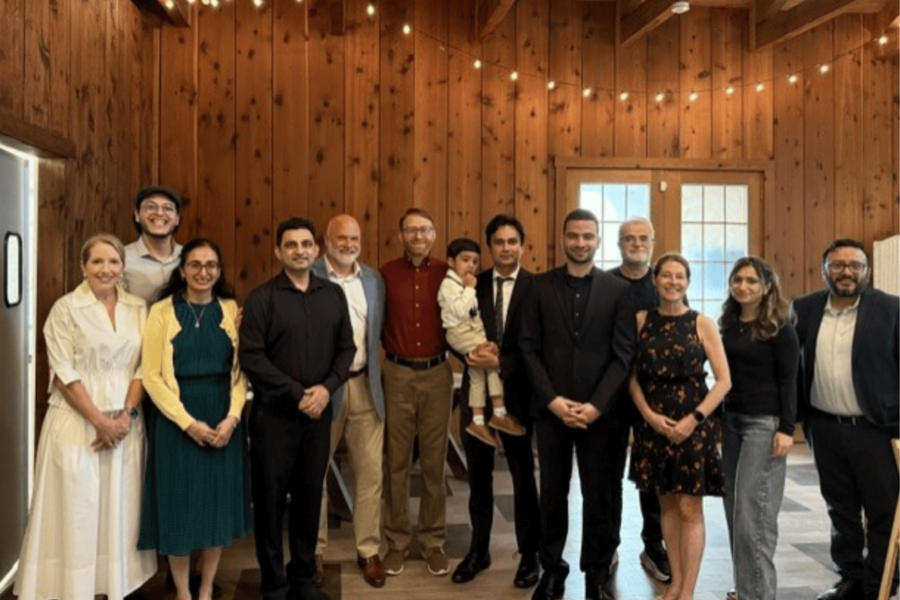 Graduation celebration photo