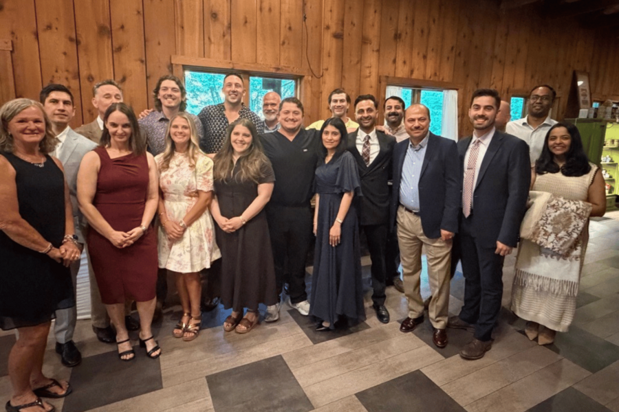 Graduation celebration photo