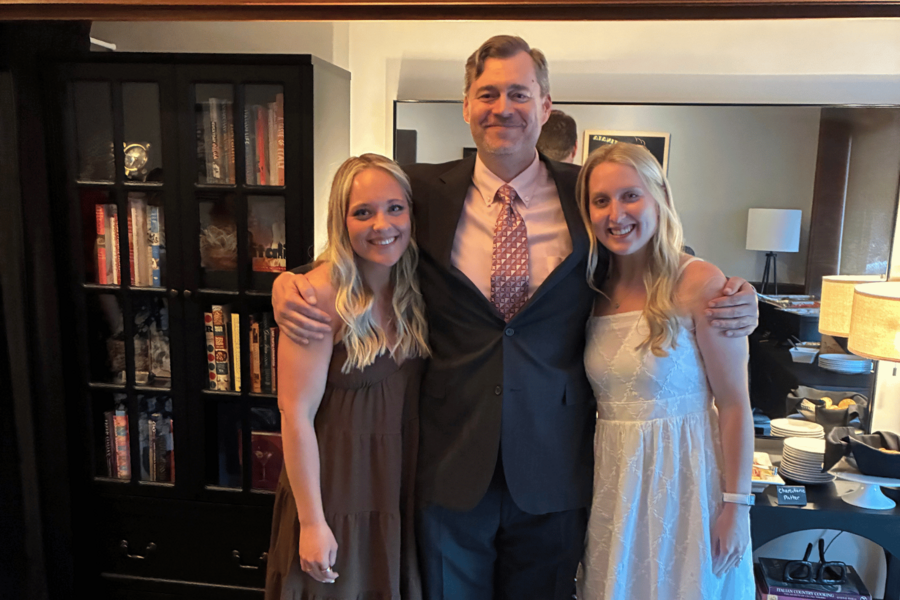 Graduation celebration photo