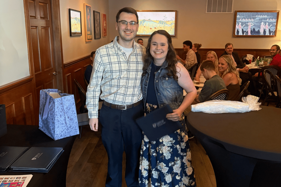 Graduation celebration photo