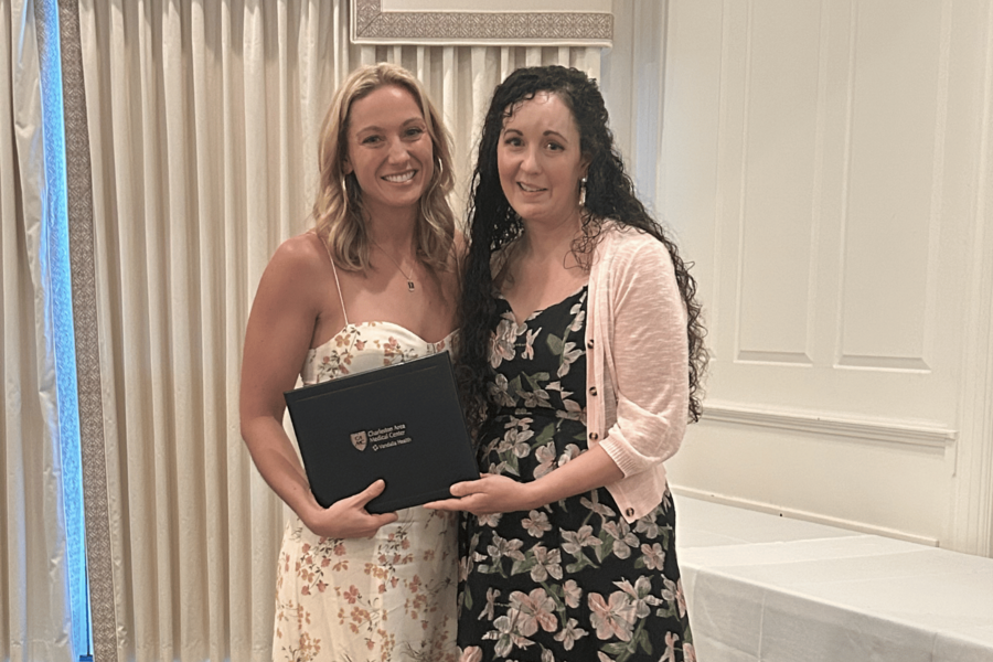 Graduation celebration photo
