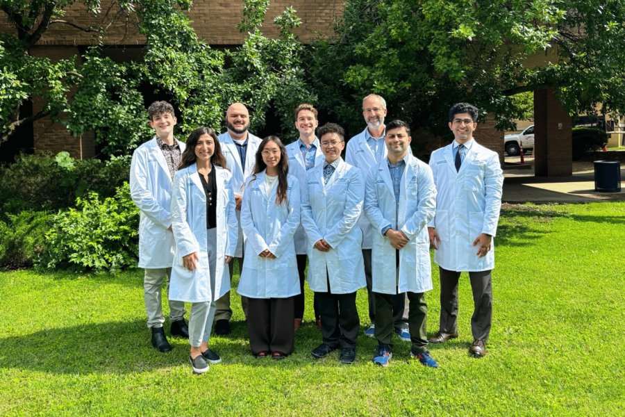 Group photo of residents