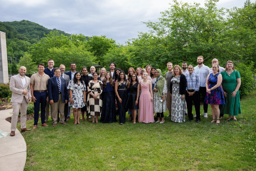 Graduation celebration photo