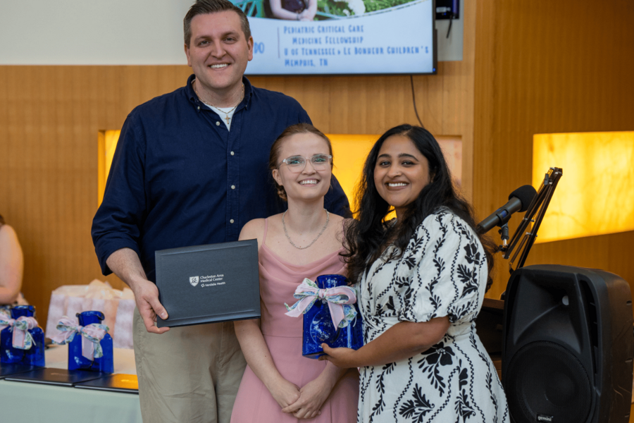 Graduation celebration photo