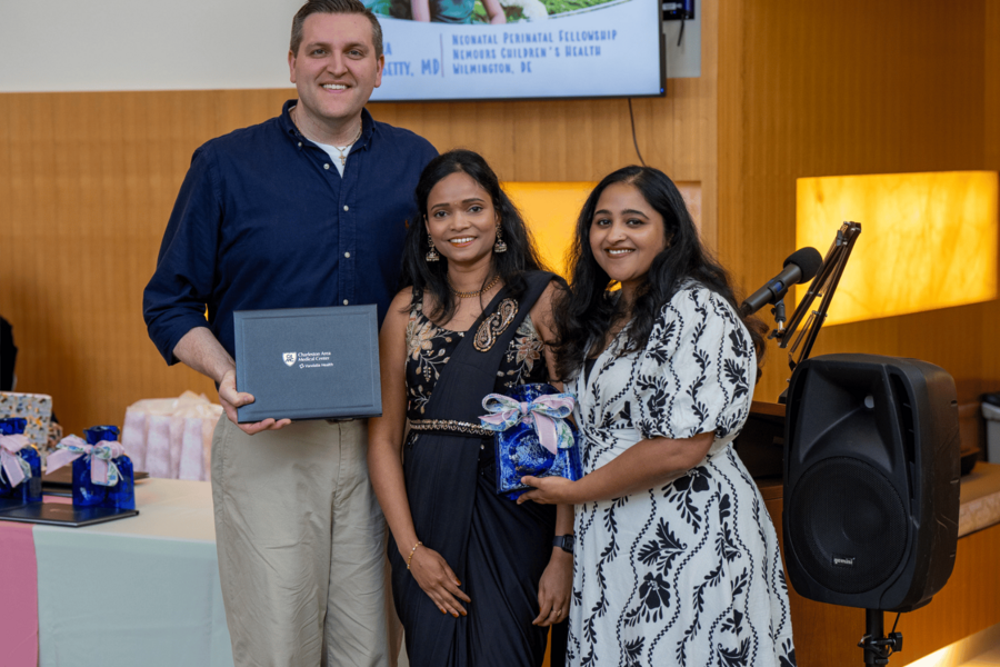 Graduation celebration photo
