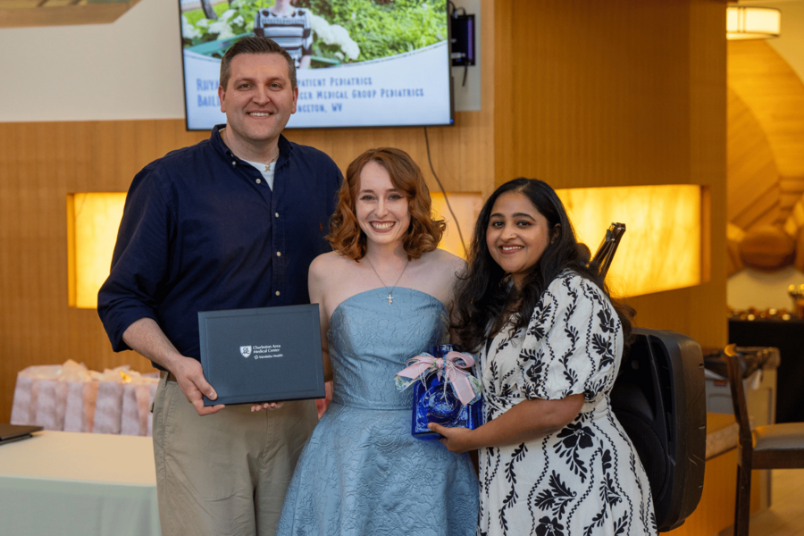 Graduation celebration photo