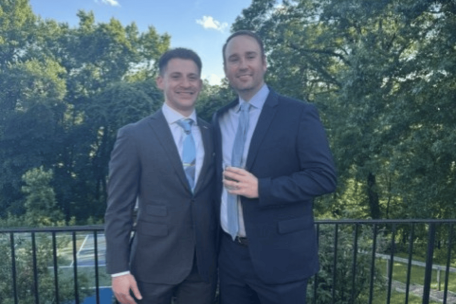 Graduation celebration photo
