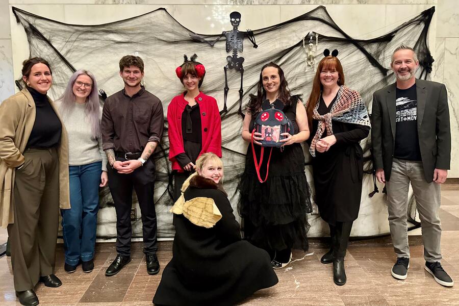 Psychology interns and faculty welcomed spooky season with a wellness outing to the world premiere of the Legend of Mothman ballet