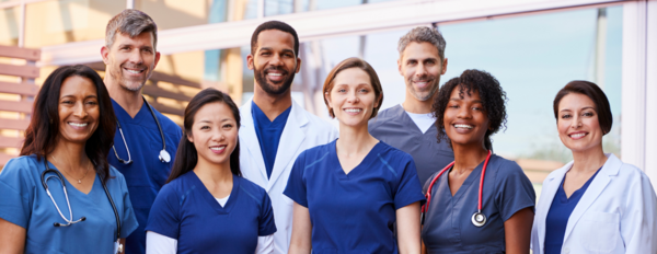 Group photo of health care workers