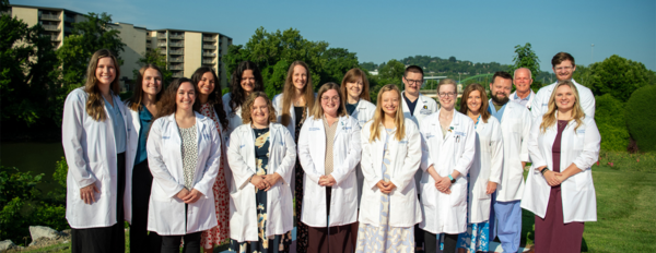 Group photo of 2025 OB-GYN residents